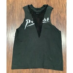 Vntg Furst of a Kind  Mens 1997 Pablo Picasso Tank Top Black